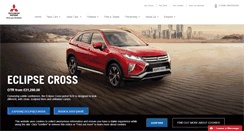 Desktop Screenshot of leeds.mitsubishi-cars.co.uk