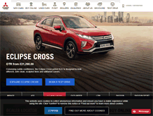 Tablet Screenshot of leeds.mitsubishi-cars.co.uk